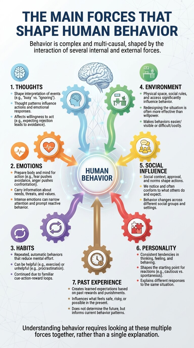 The Main Forces That Shape Human Behavior