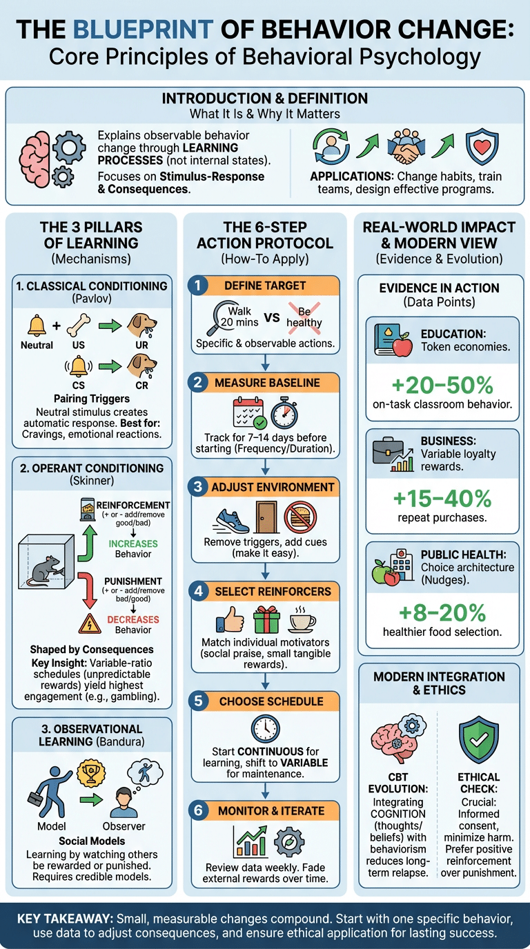 behavioral psychology principles