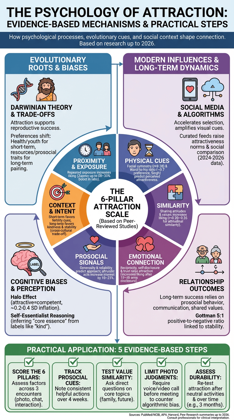 how attraction works psychology