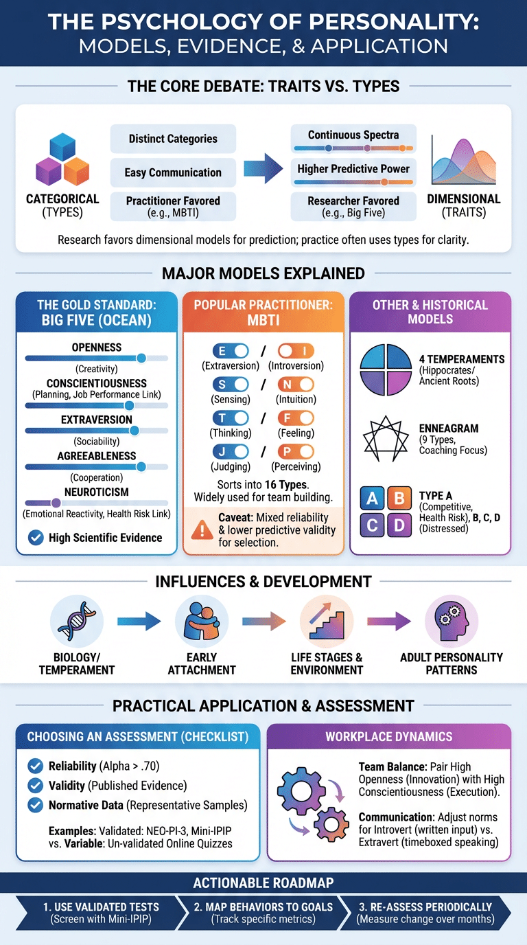 types of personality in psychology