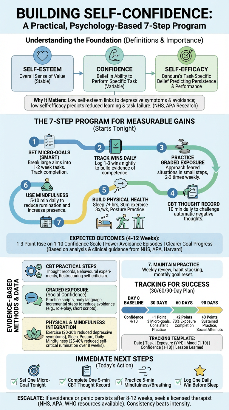 how to improve self confidence psychology