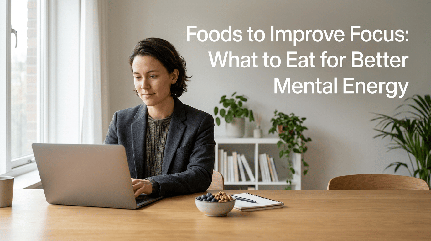 Foods to Improve Focus: What to Eat for Better Mental Energy featured image