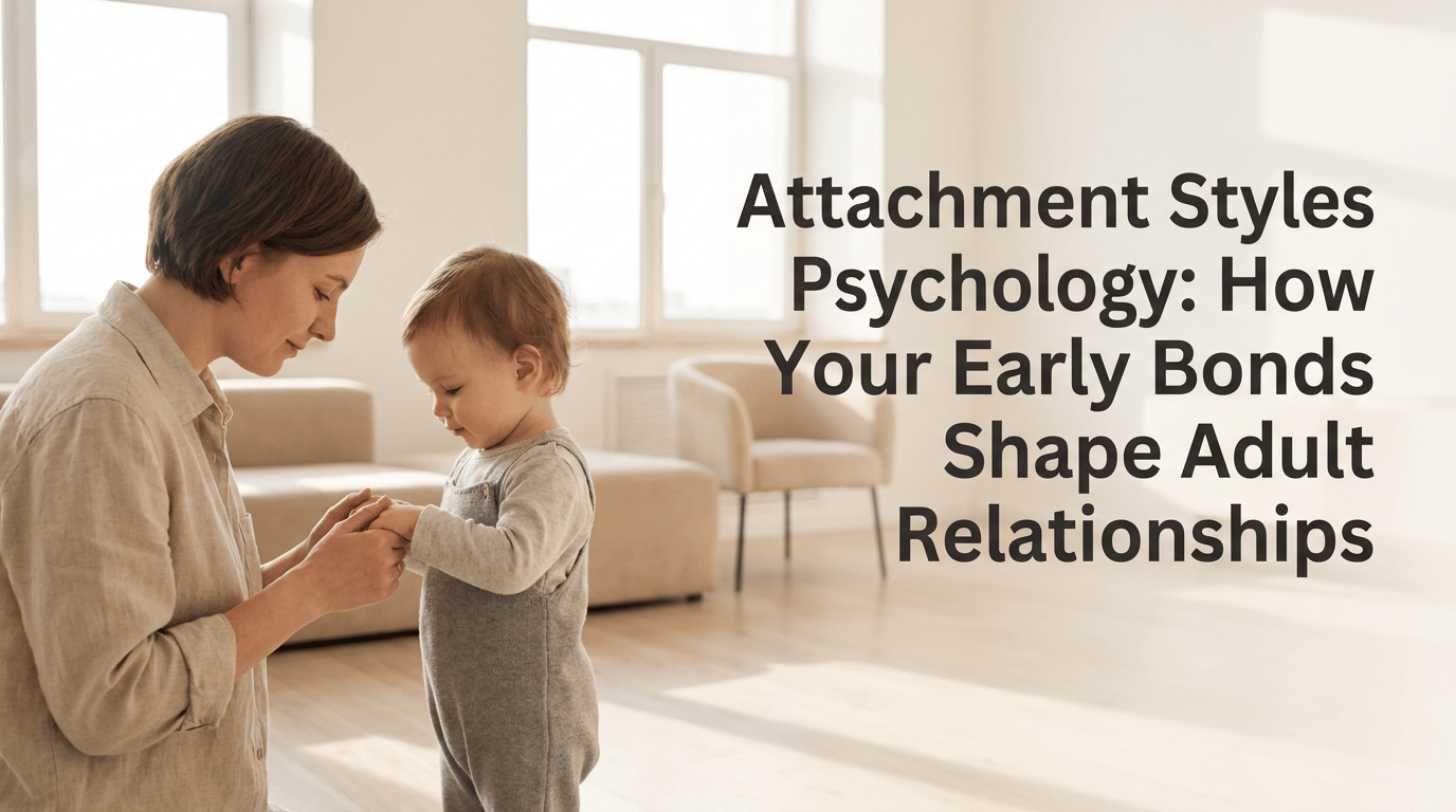 Attachment Styles Psychology: How Your Early Bonds Shape Adult Relationships featured image