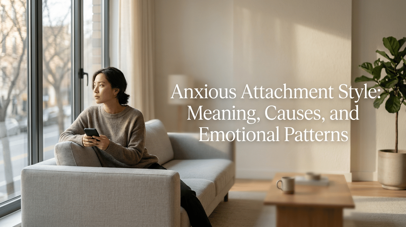 Anxious Attachment Style: Meaning, Causes, and Emotional Patterns featured image