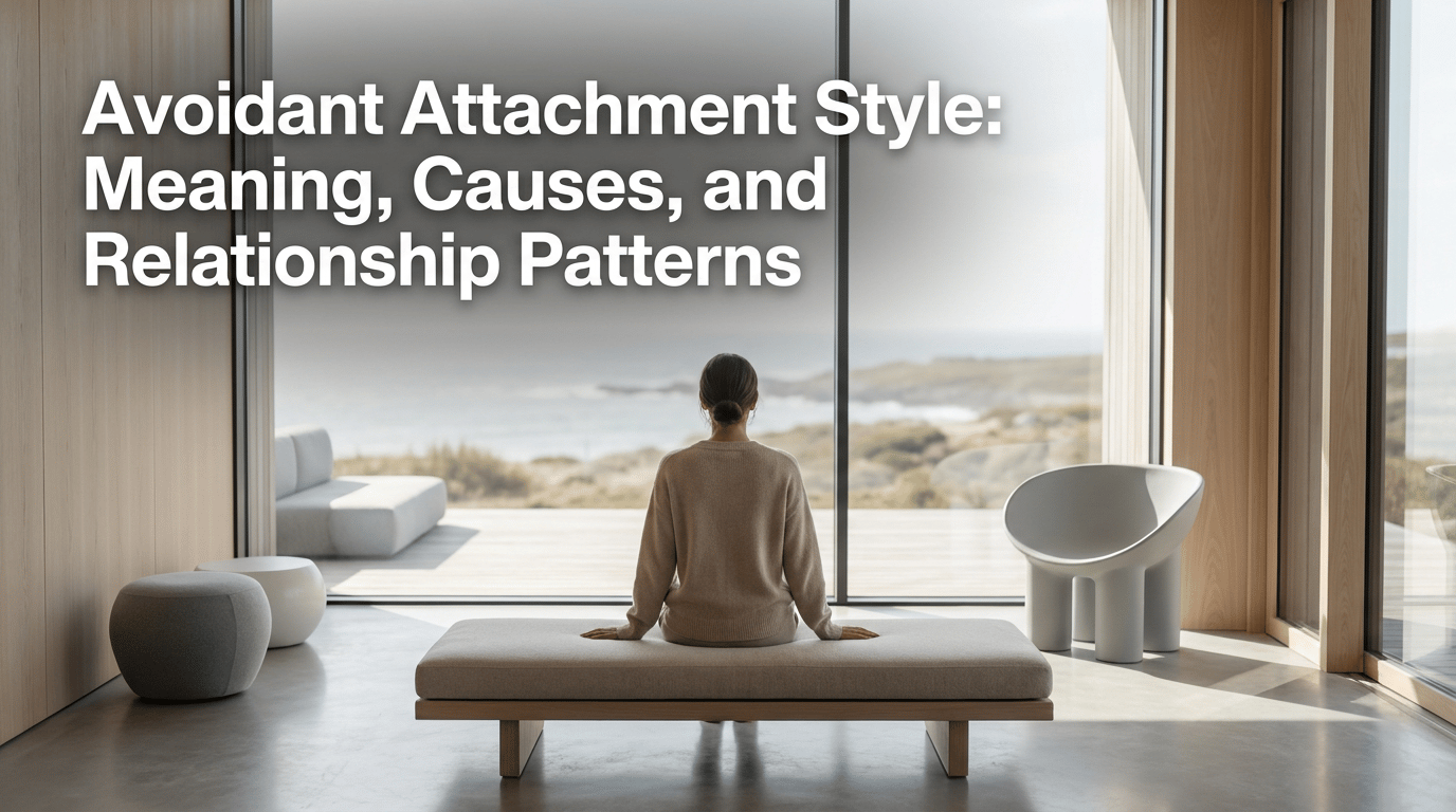 Avoidant Attachment Style: Meaning, Causes, and Relationship Patterns featured image