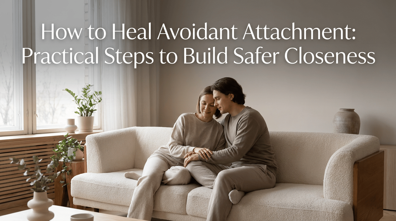 How to Heal Avoidant Attachment: Practical Steps to Build Safer Closeness featured image