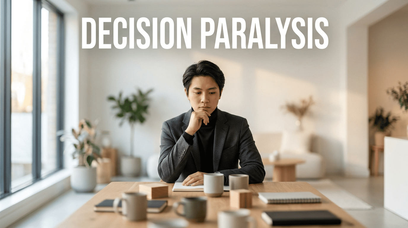 Decision Paralysis Psychology: Why You Freeze When Choosing featured image