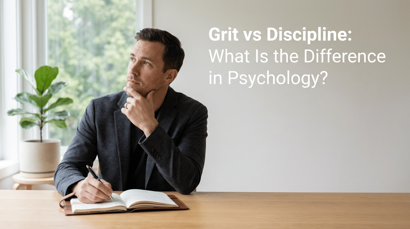 Grit vs Discipline: What Is the Difference in Psychology? featured image