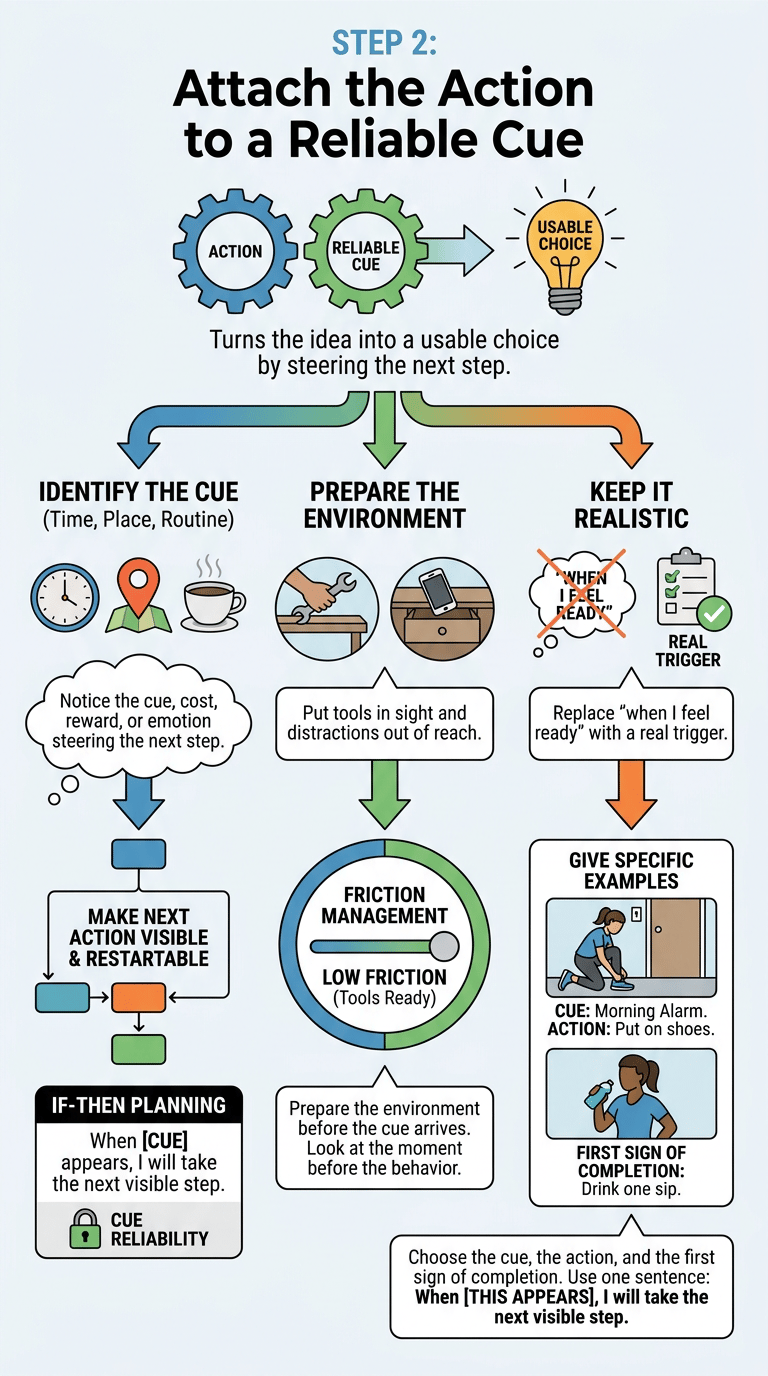 How to Build Consistency: A Psychology-Based Way to Keep Showing Up infographic