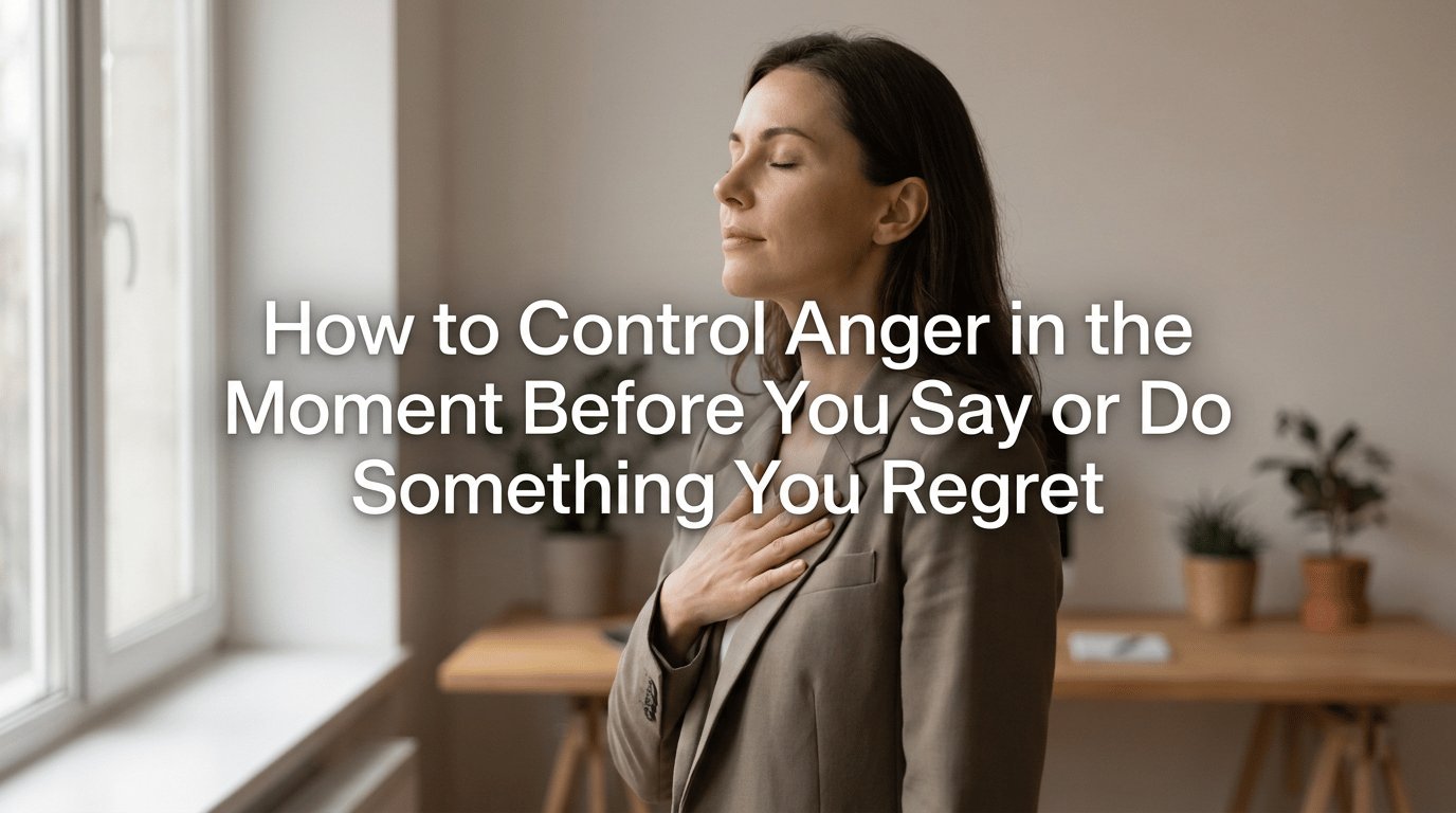 How to Control Anger in the Moment Before You Say or Do Something You Regret featured image
