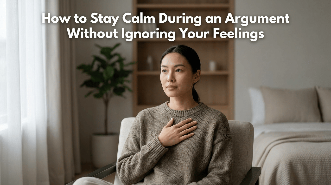 How to Stay Calm During an Argument Without Ignoring Your Feelings featured image