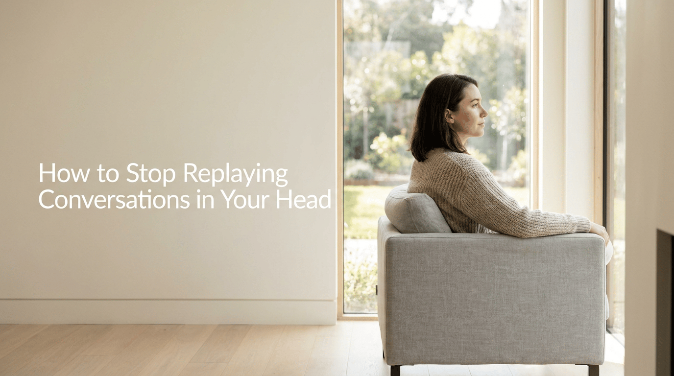How to Stop Replaying Conversations in Your Head featured image