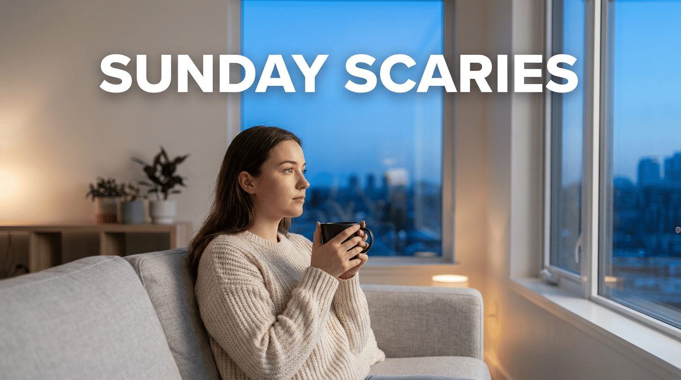 Sunday Scaries Psychology: Why Sunday Night Feels So Anxious featured image