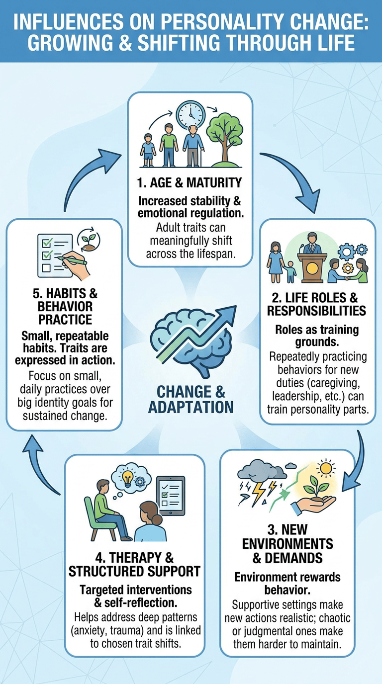 Can Your Personality Change? What Psychology Says About Trait Change infographic section 3