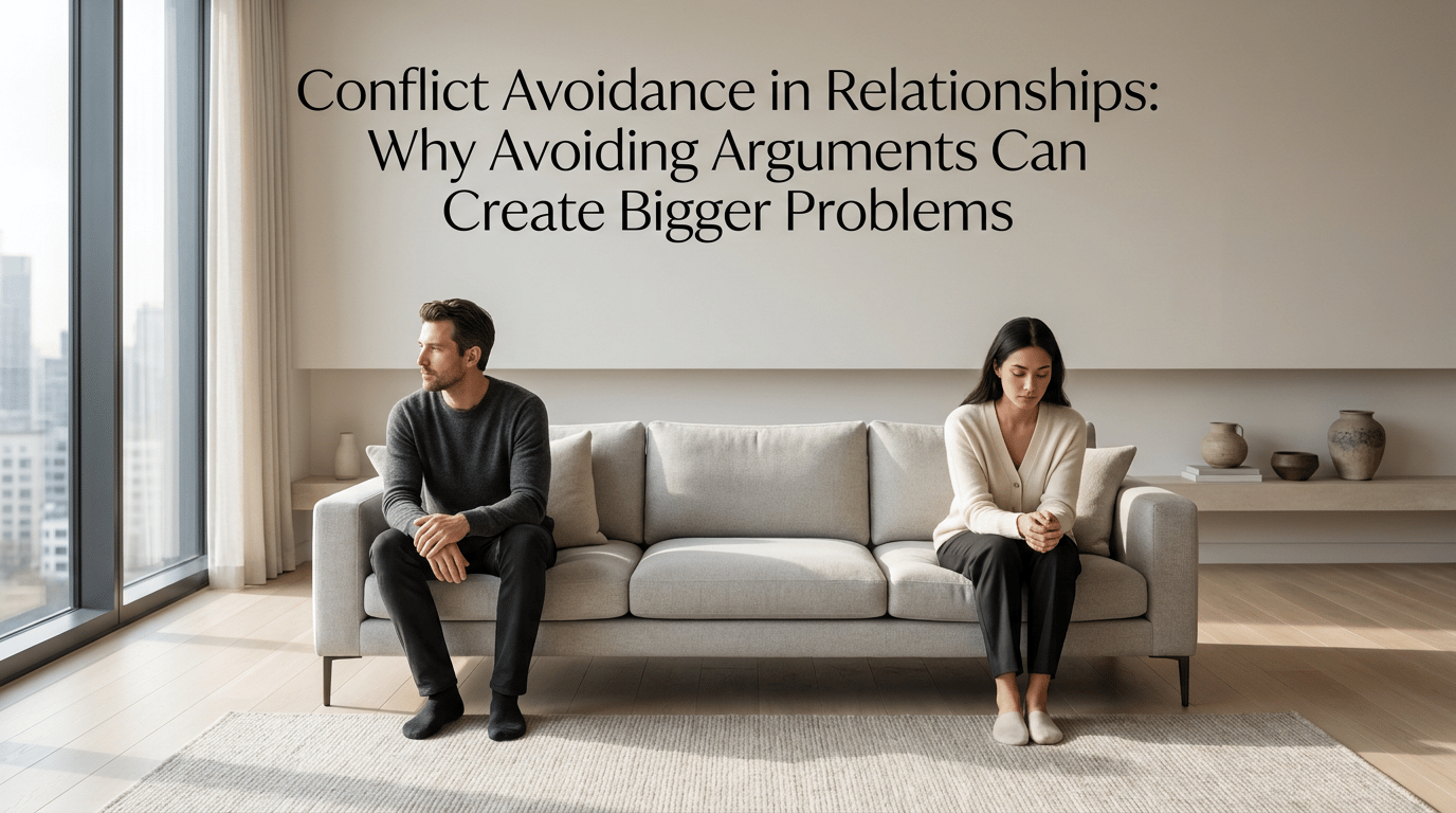 Conflict Avoidance in Relationships: Why Avoiding Arguments Can Create Bigger Problems featured image