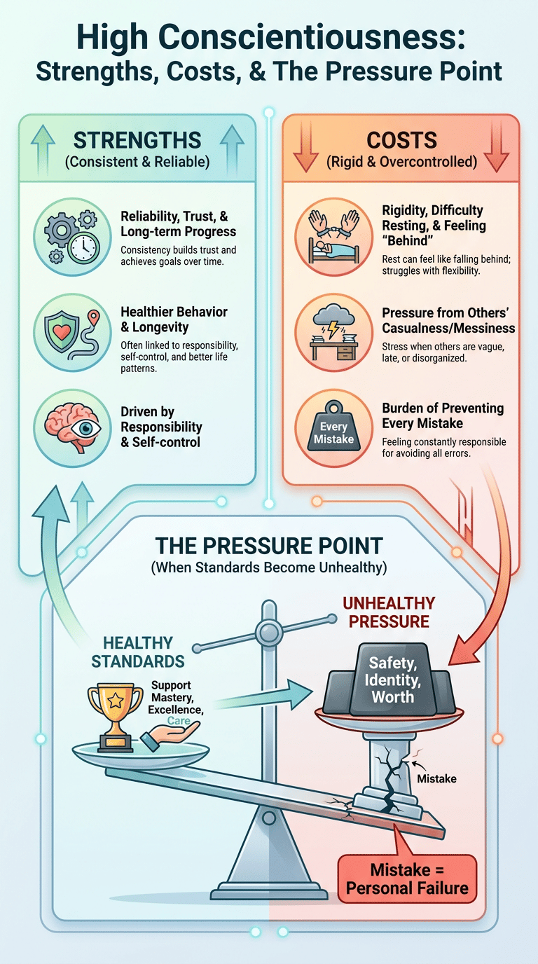 Conscientiousness Personality Trait: What It Means for Structure, Responsibility, and Follow-Through infographic section 3