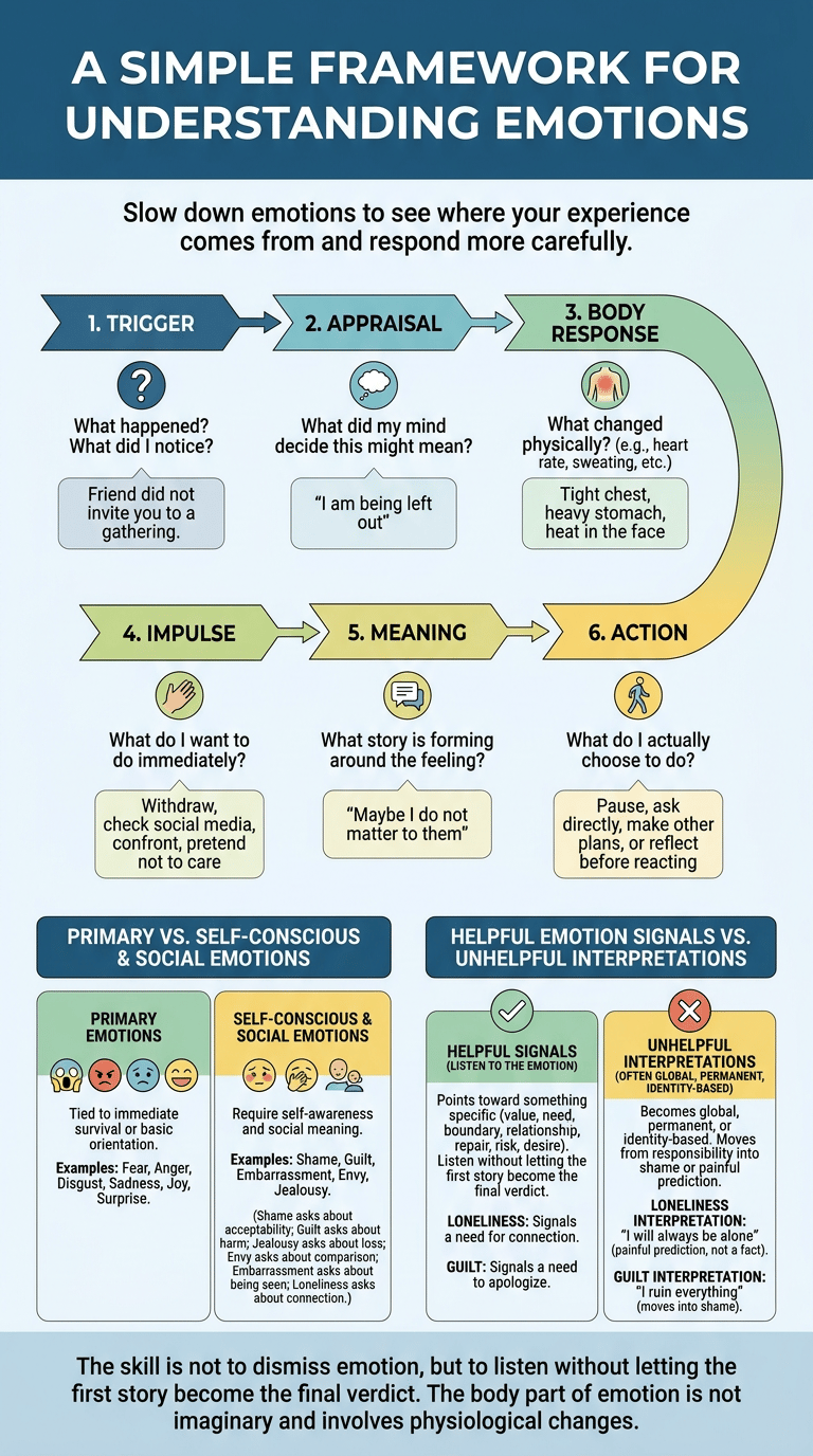Emotion Psychology Explained section infographic 1