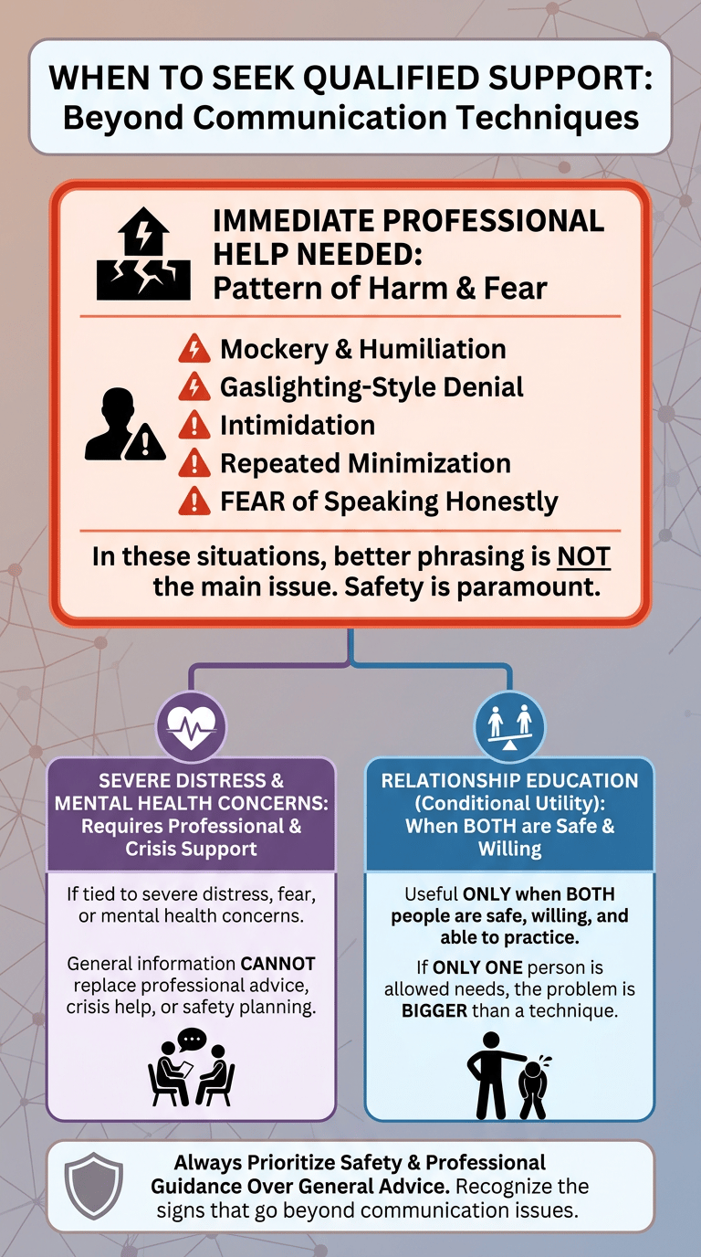Emotional Invalidation in Relationships: Why Dismissed Feelings Create Distance infographic section 3