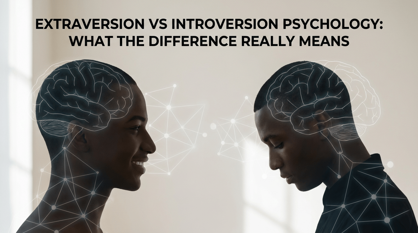 Extraversion vs Introversion Psychology: What the Difference Really Means featured image