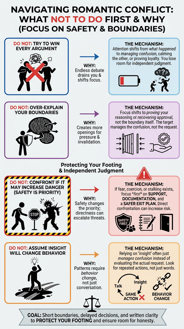 How to Deal With a Manipulative Person Without Losing Your Ground infographic