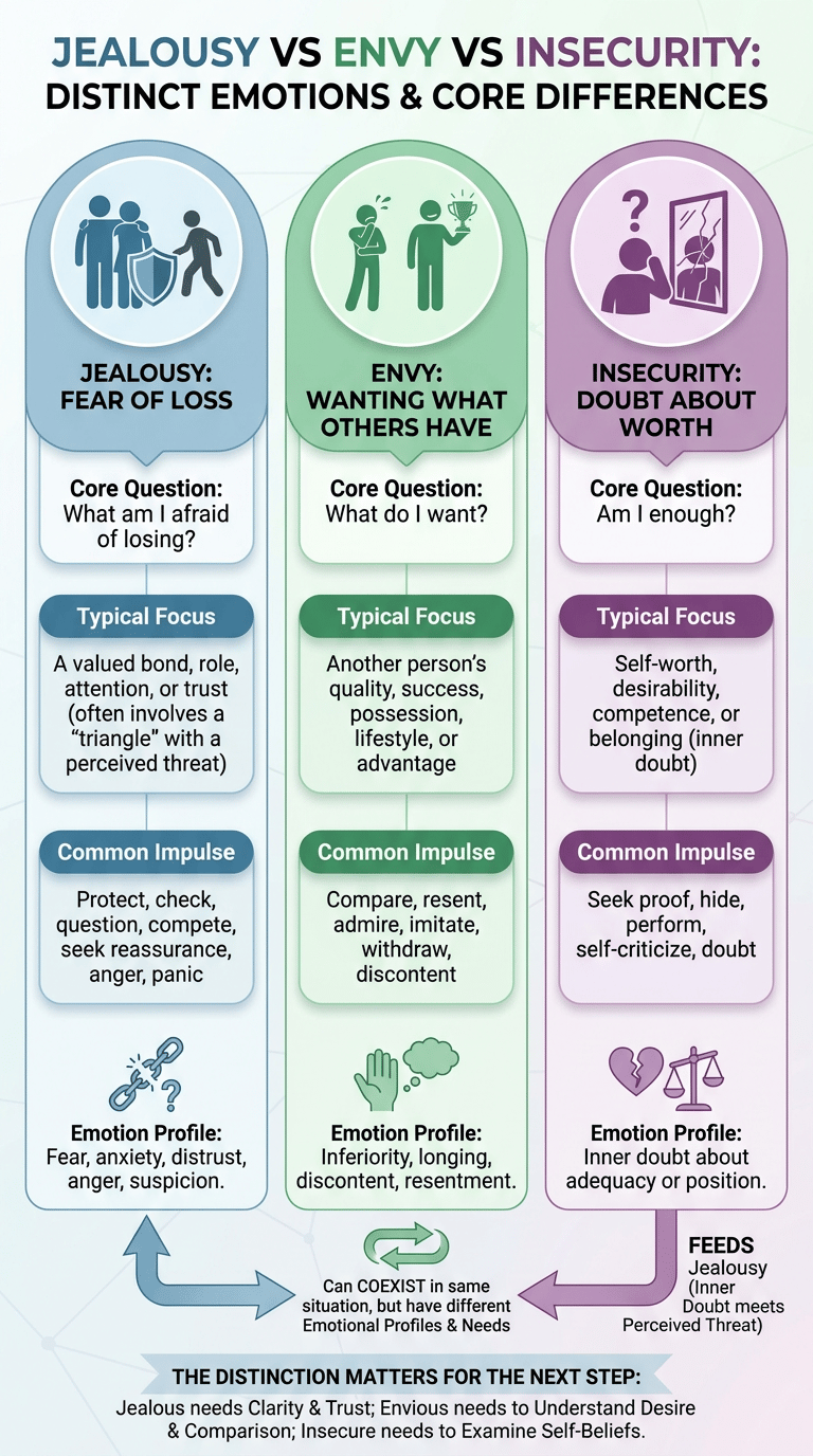 Jealousy Psychology: Why Jealousy Feels So Threatening section infographic 2