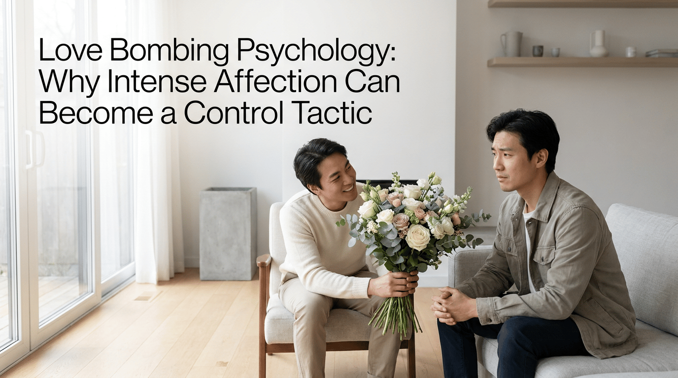 Love Bombing Psychology: Why Intense Affection Can Become a Control Tactic featured image