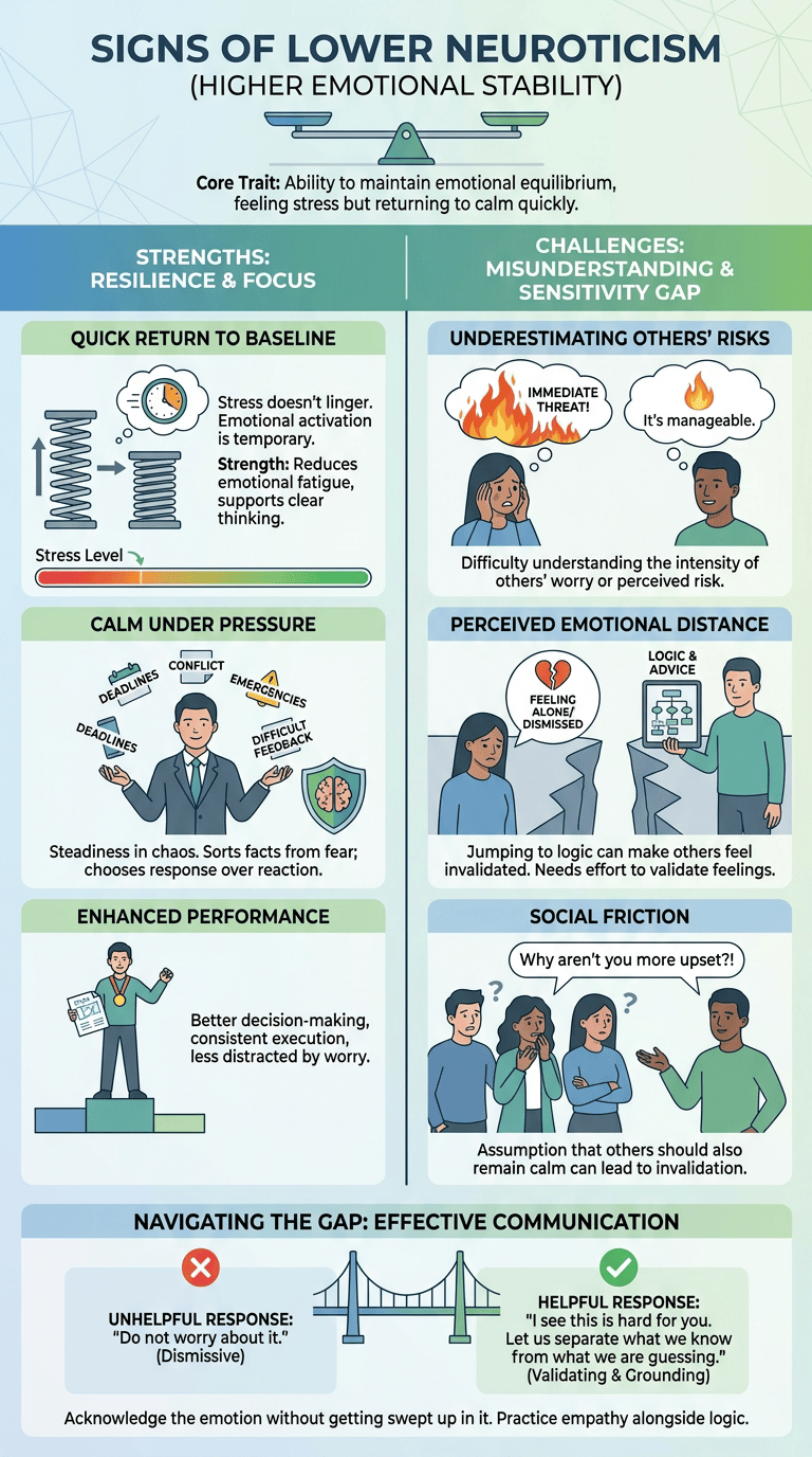 Neuroticism Personality Trait: What Emotional Sensitivity and Stress Reactivity Mean infographic section 2