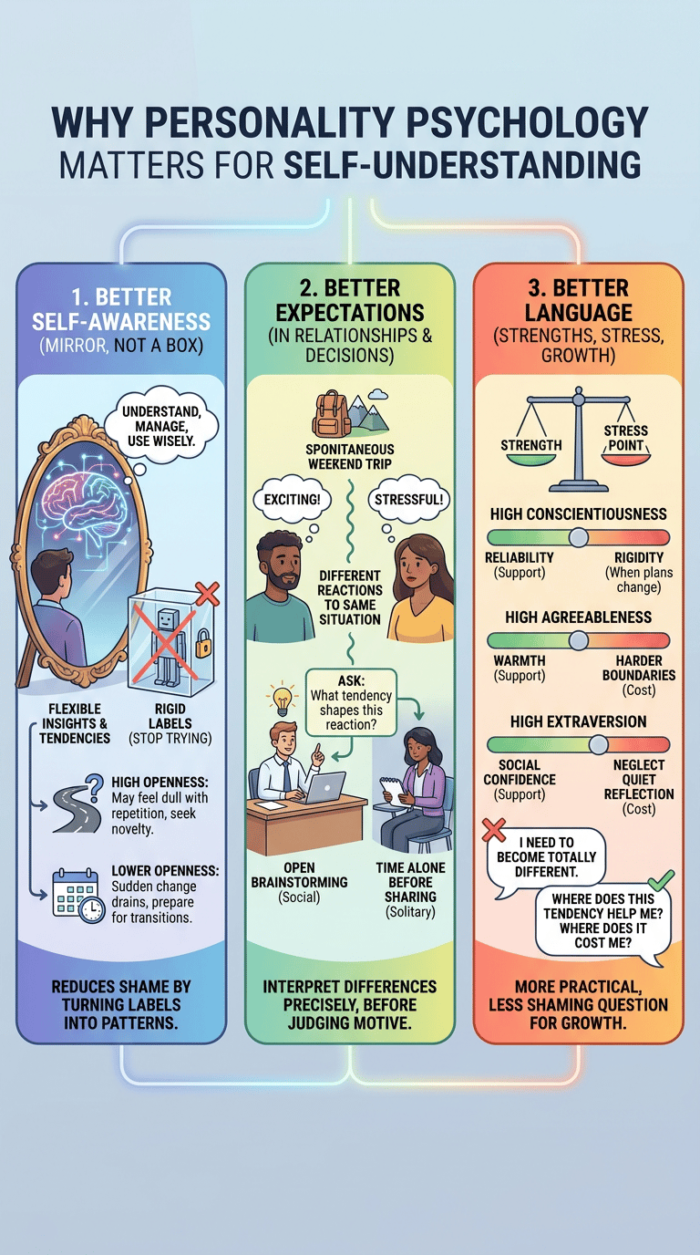 Personality Psychology Explained: How Trait Psychology Helps You Understand Yourself infographic section 2