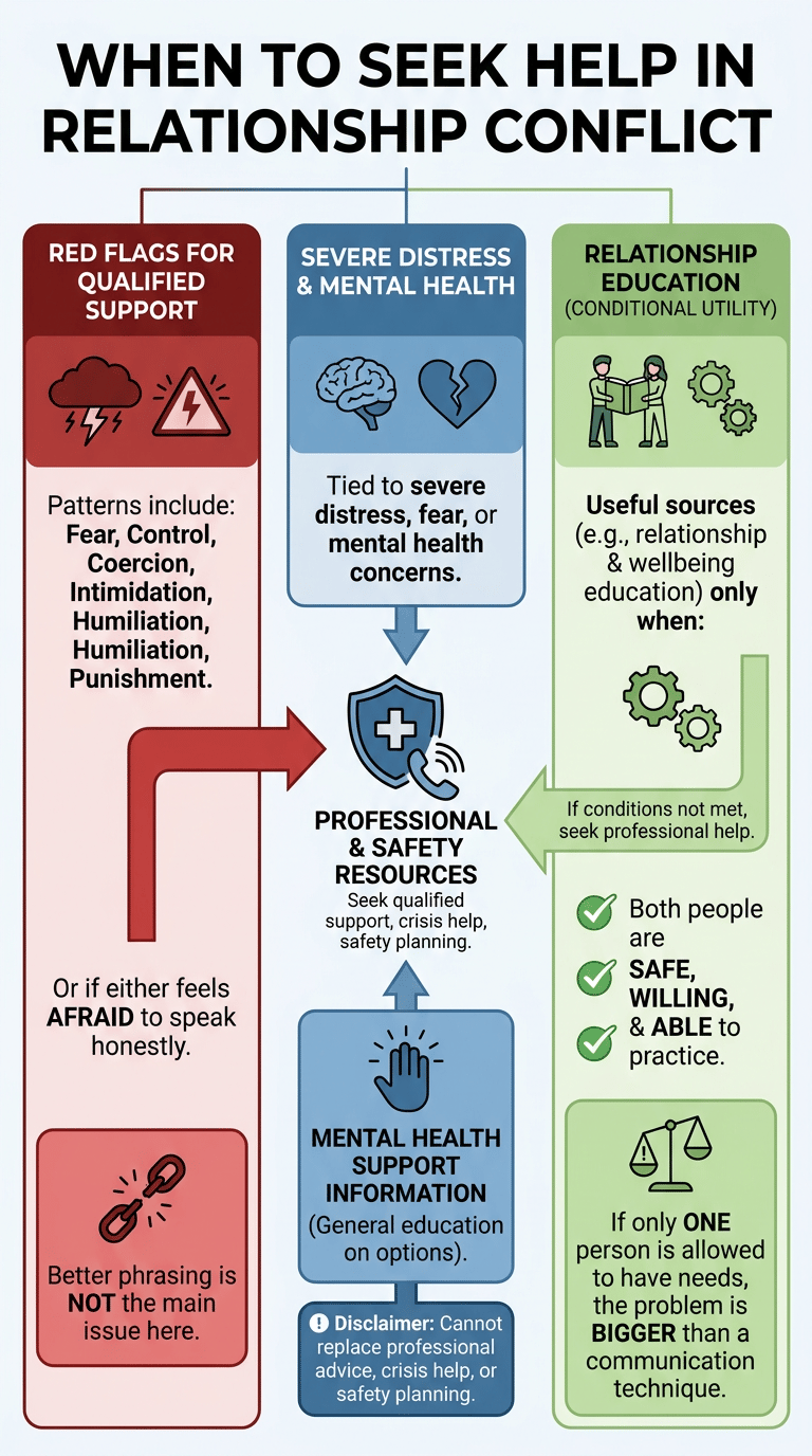Relationship Conflict Patterns: Why Couples Repeat the Same Communication Loops infographic section 3