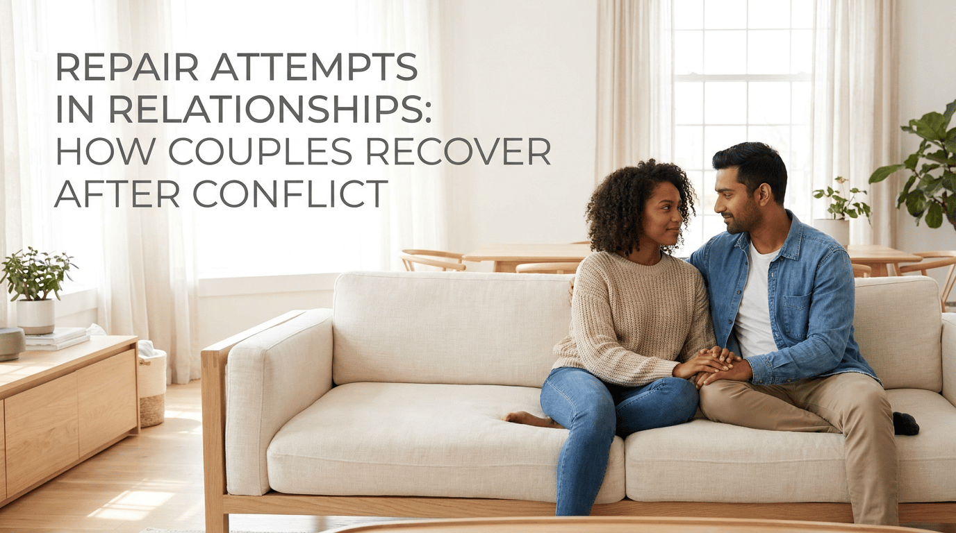 Repair Attempts in Relationships: How Couples Recover After Conflict featured image