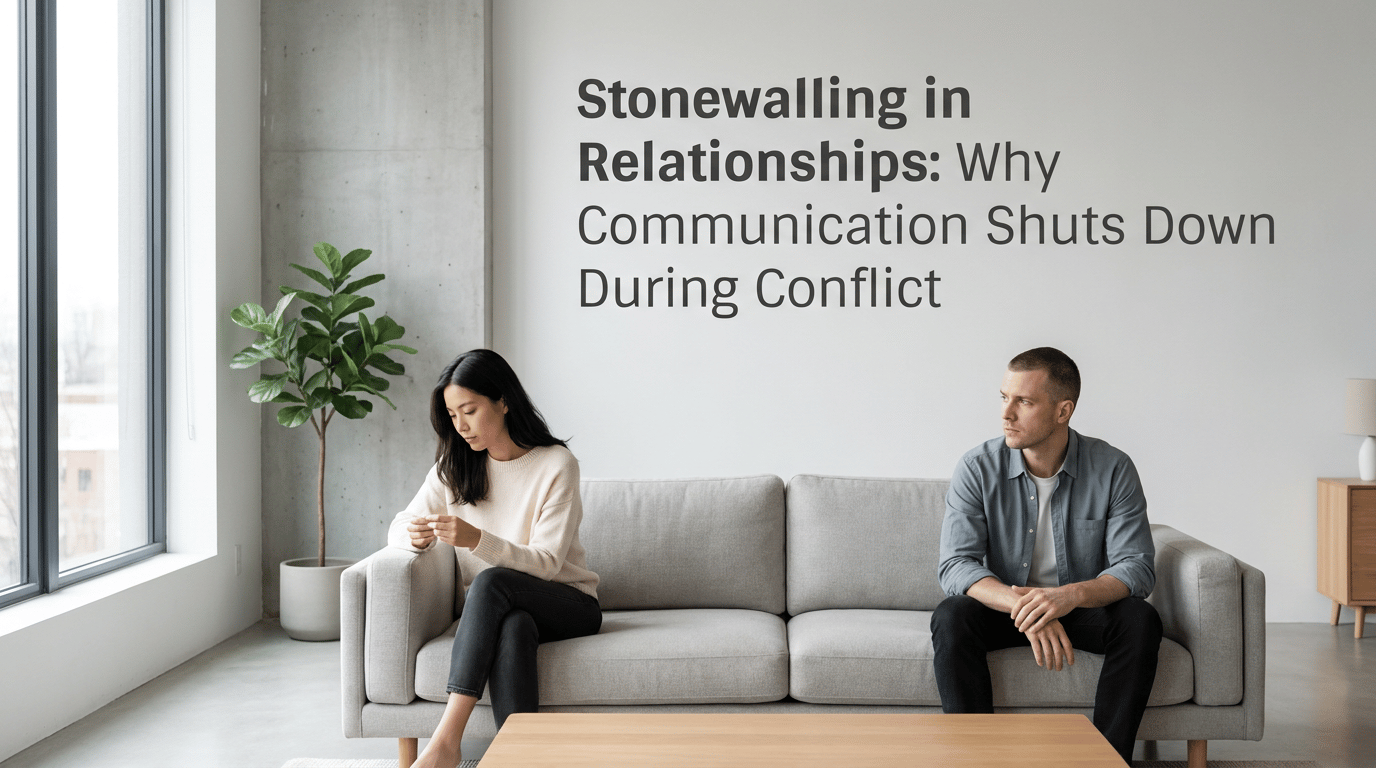 Stonewalling in Relationships: Why Communication Shuts Down During Conflict featured image