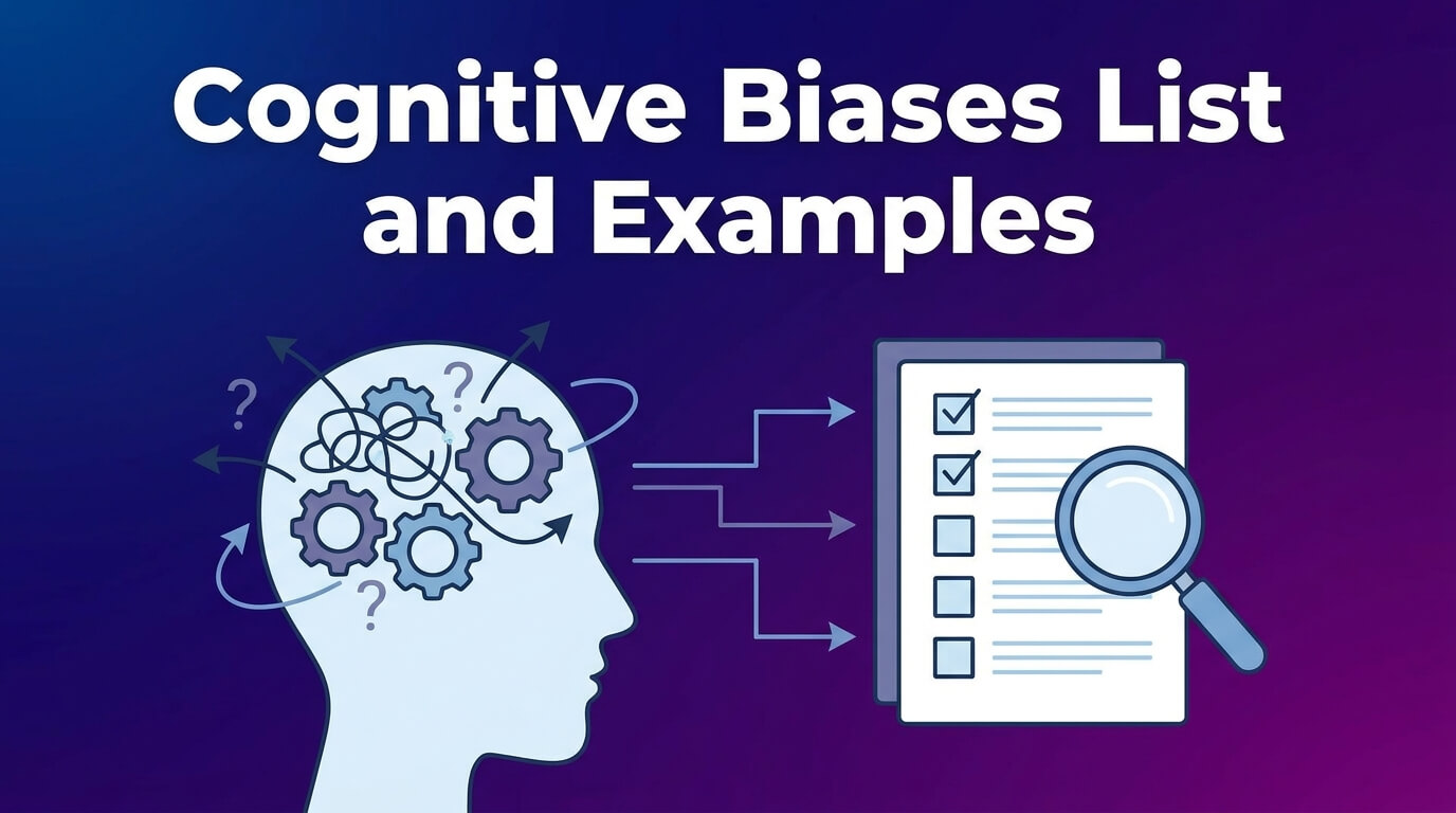 Cognitive Biases List and Examples thumbnail