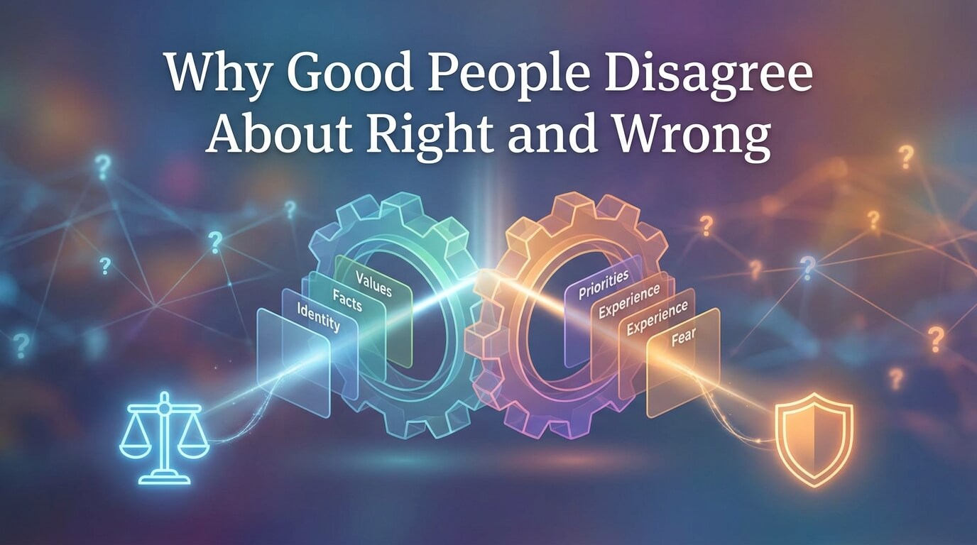 Why Good People Disagree About Right and Wrong
