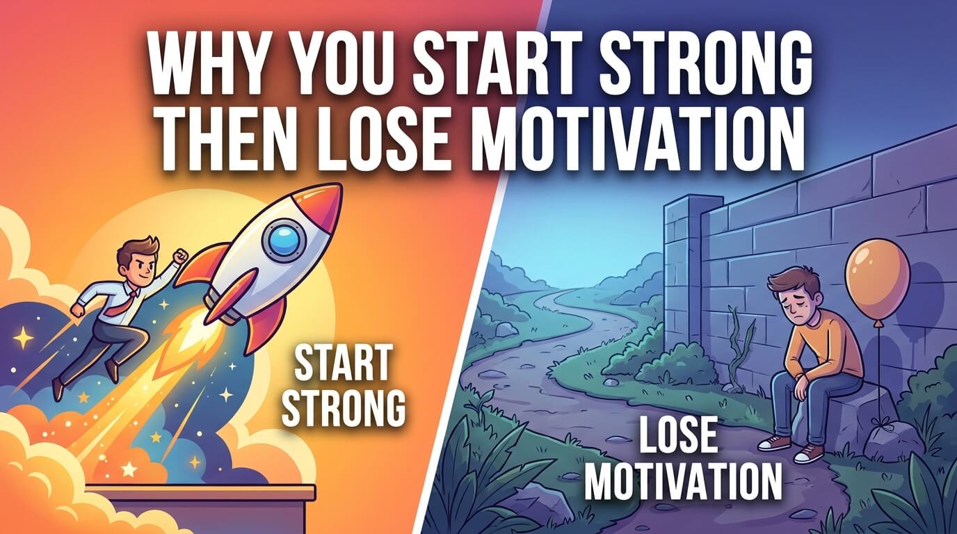 Why You Start Strong Then Lose Motivation thumbnail