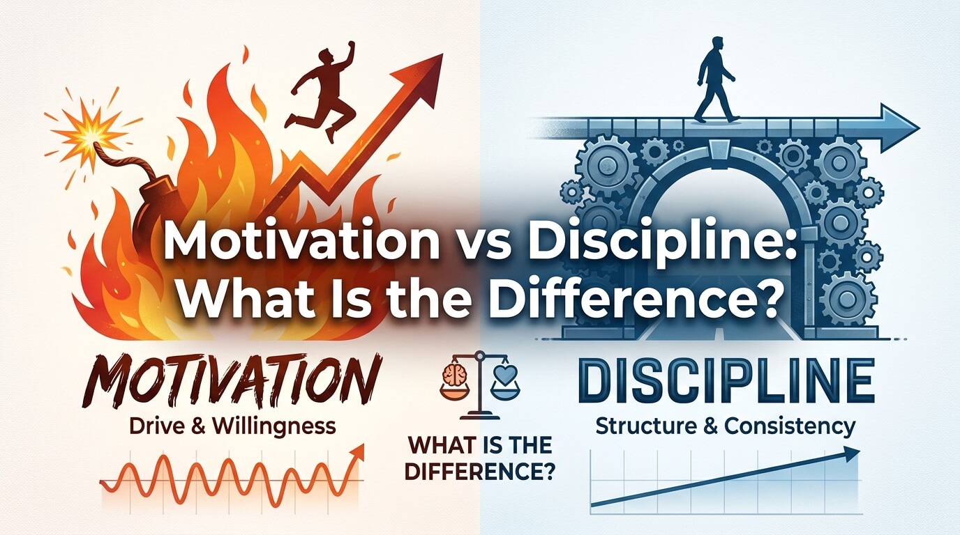 Motivation vs Discipline: What Is the Difference? thumbnail