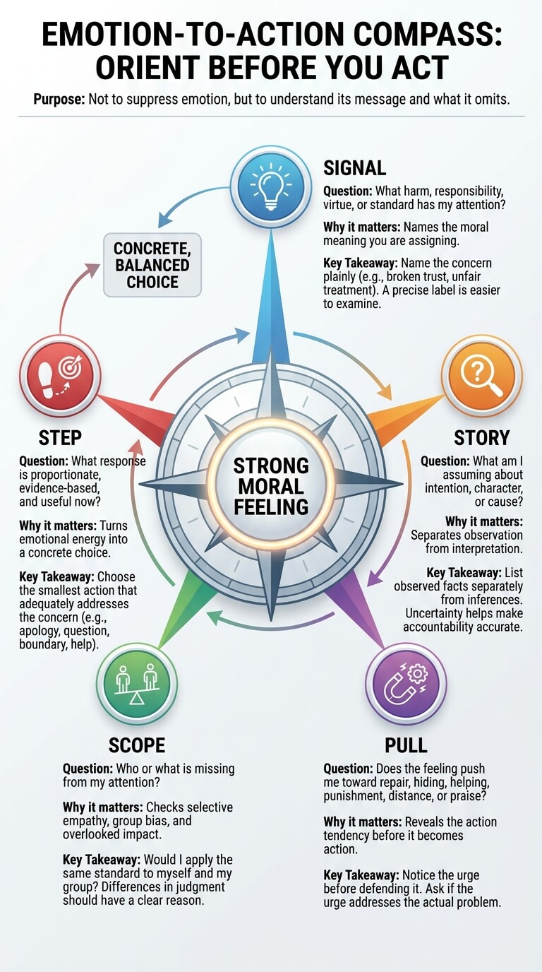 An Emotion-to-Action Compass