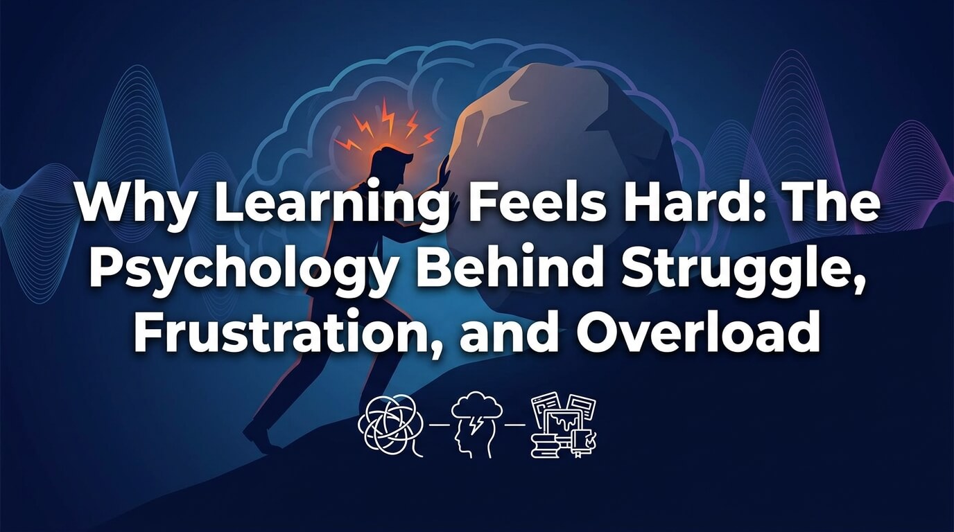 Why Learning Feels Hard