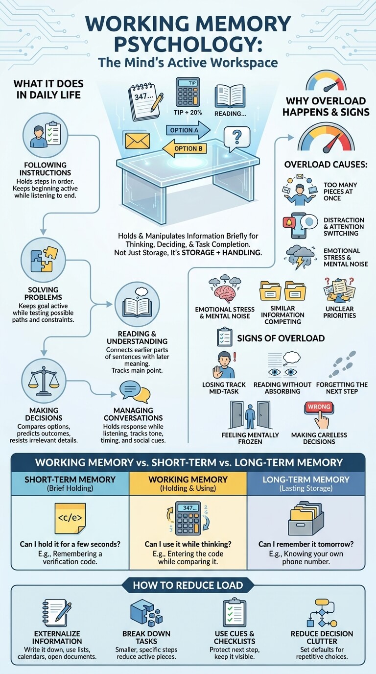 What Working Memory Means
