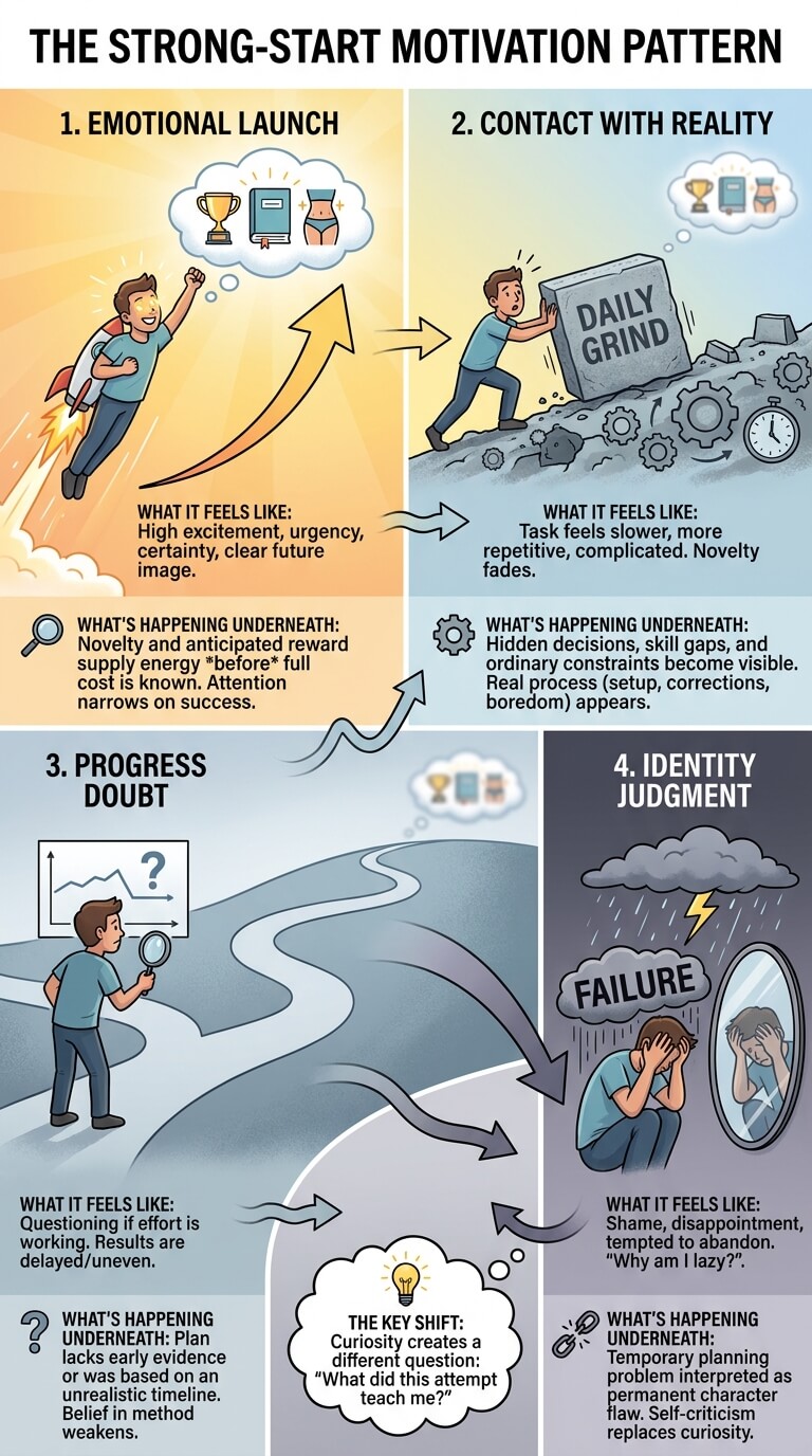The Strong-Start Motivation Pattern