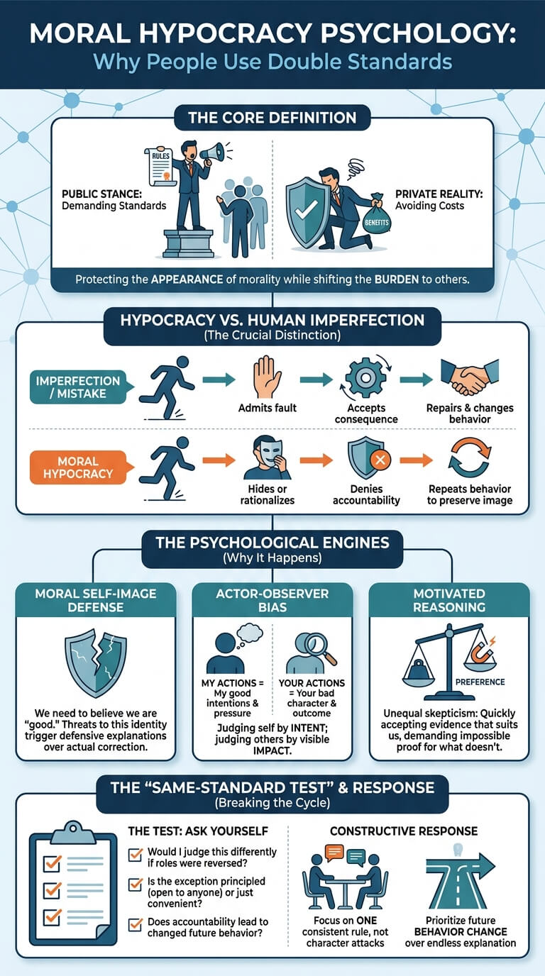 Moral Hypocrisy Psychology: Double Standards