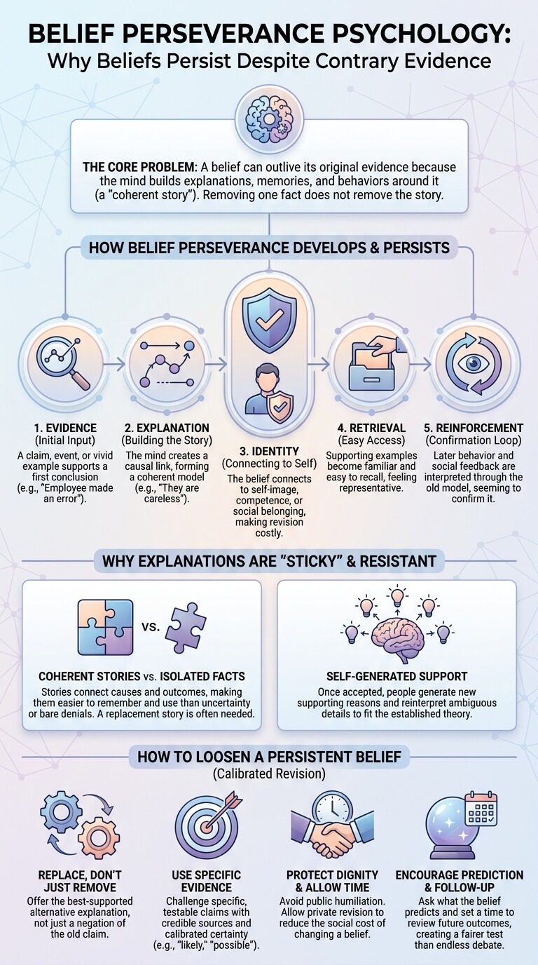 Belief Perseverance Psychology