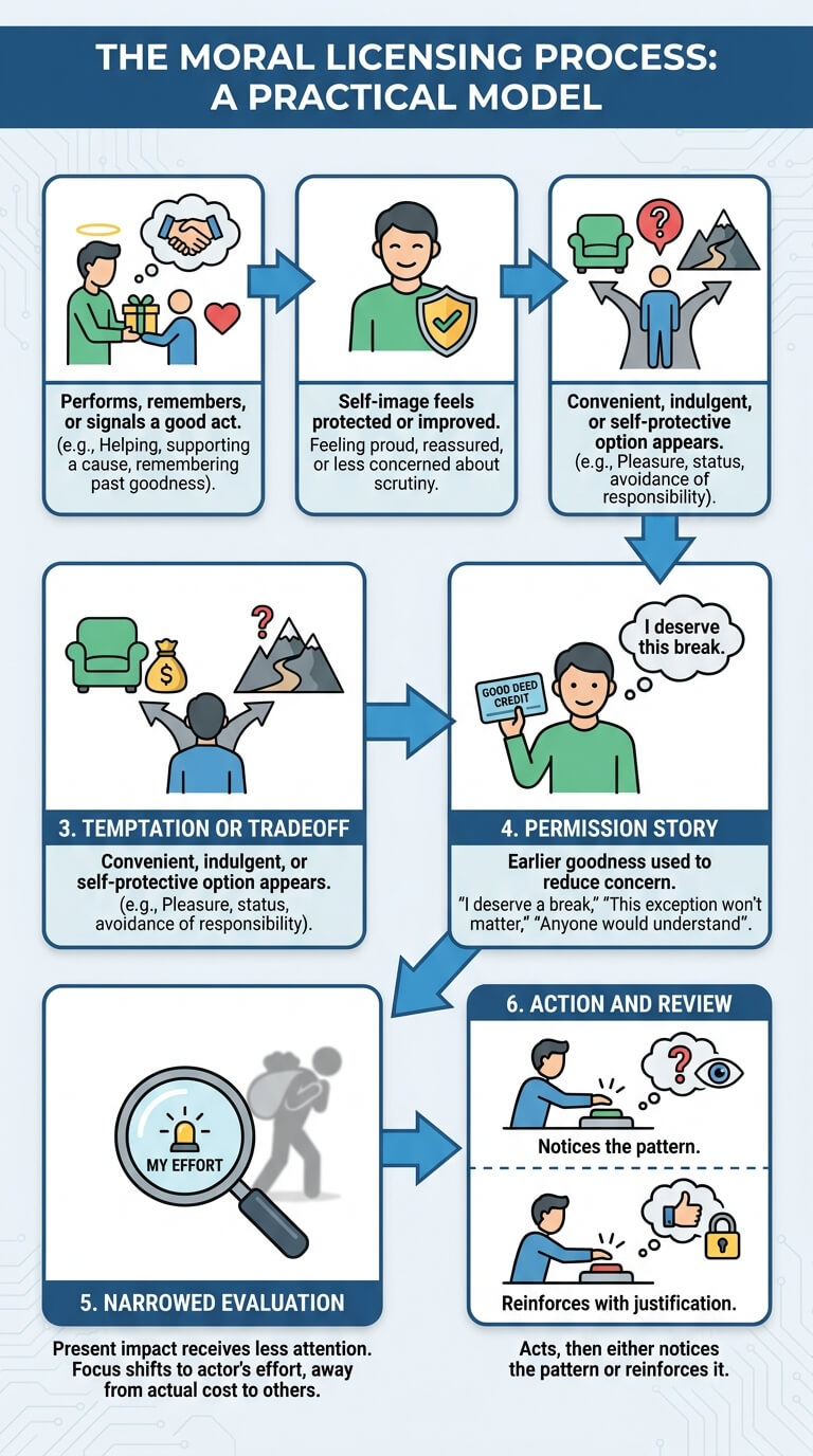 The Moral Licensing Process