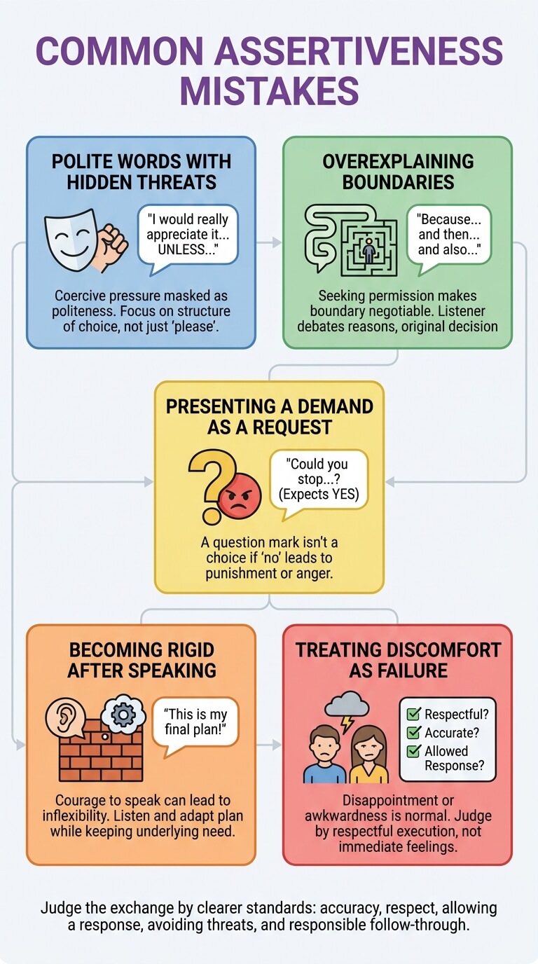 Common Assertiveness Mistakes