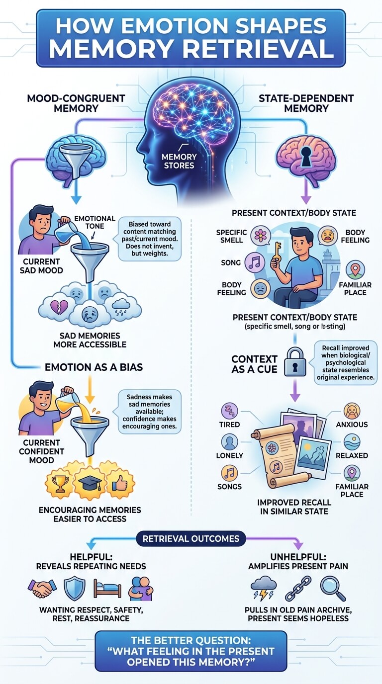 How Emotion Shapes Retrieval