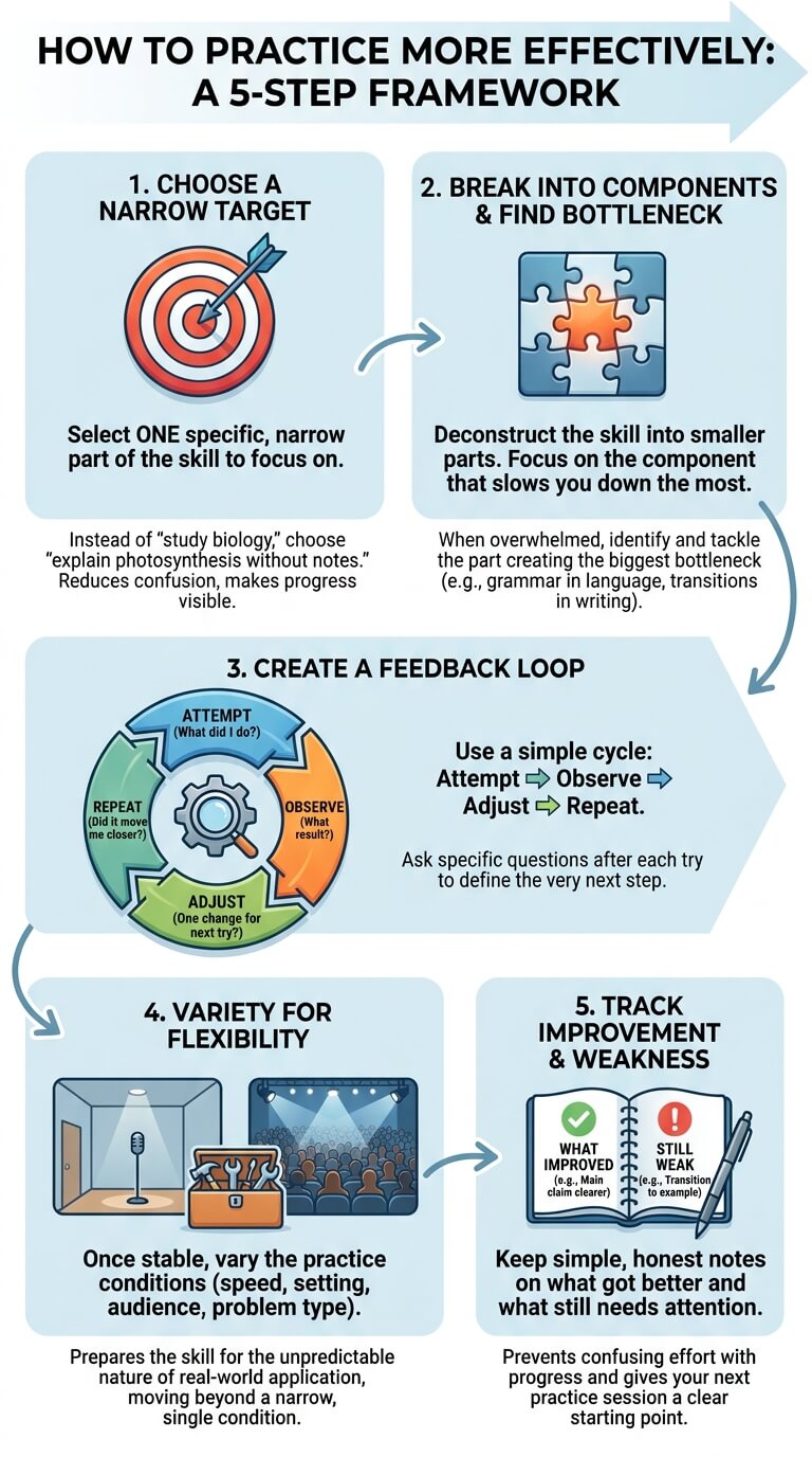 How to Practice More Effectively