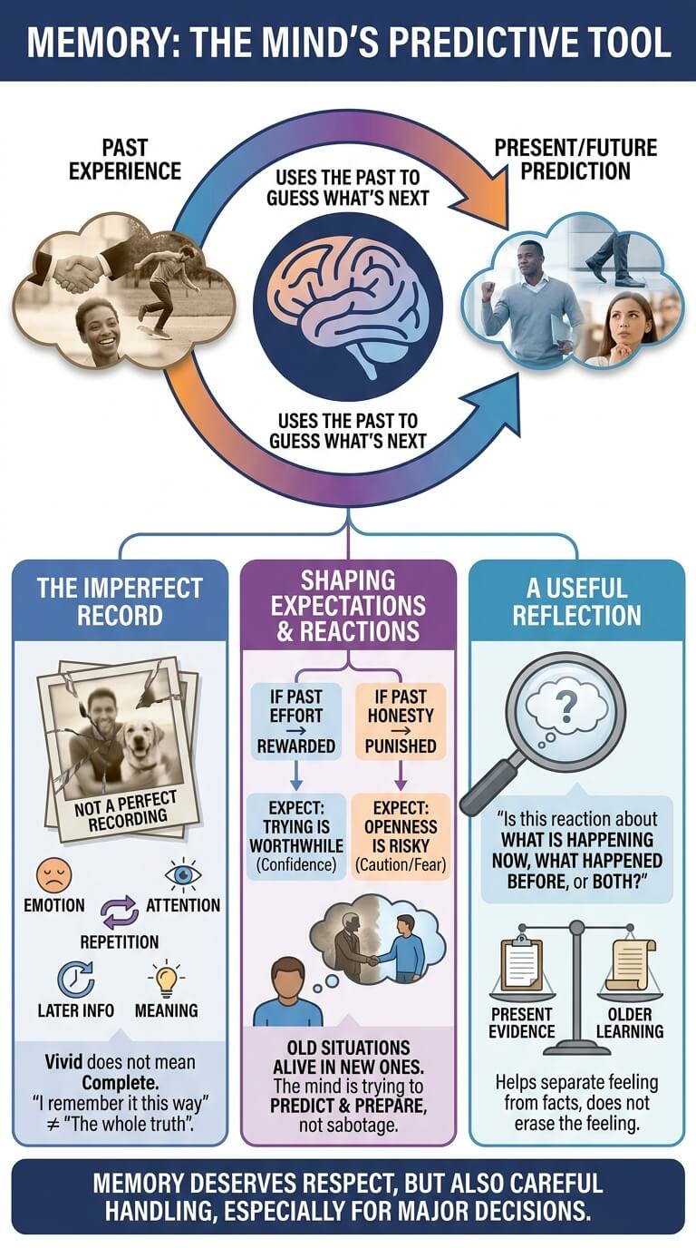 Memory: The Mind Uses the Past to Predict