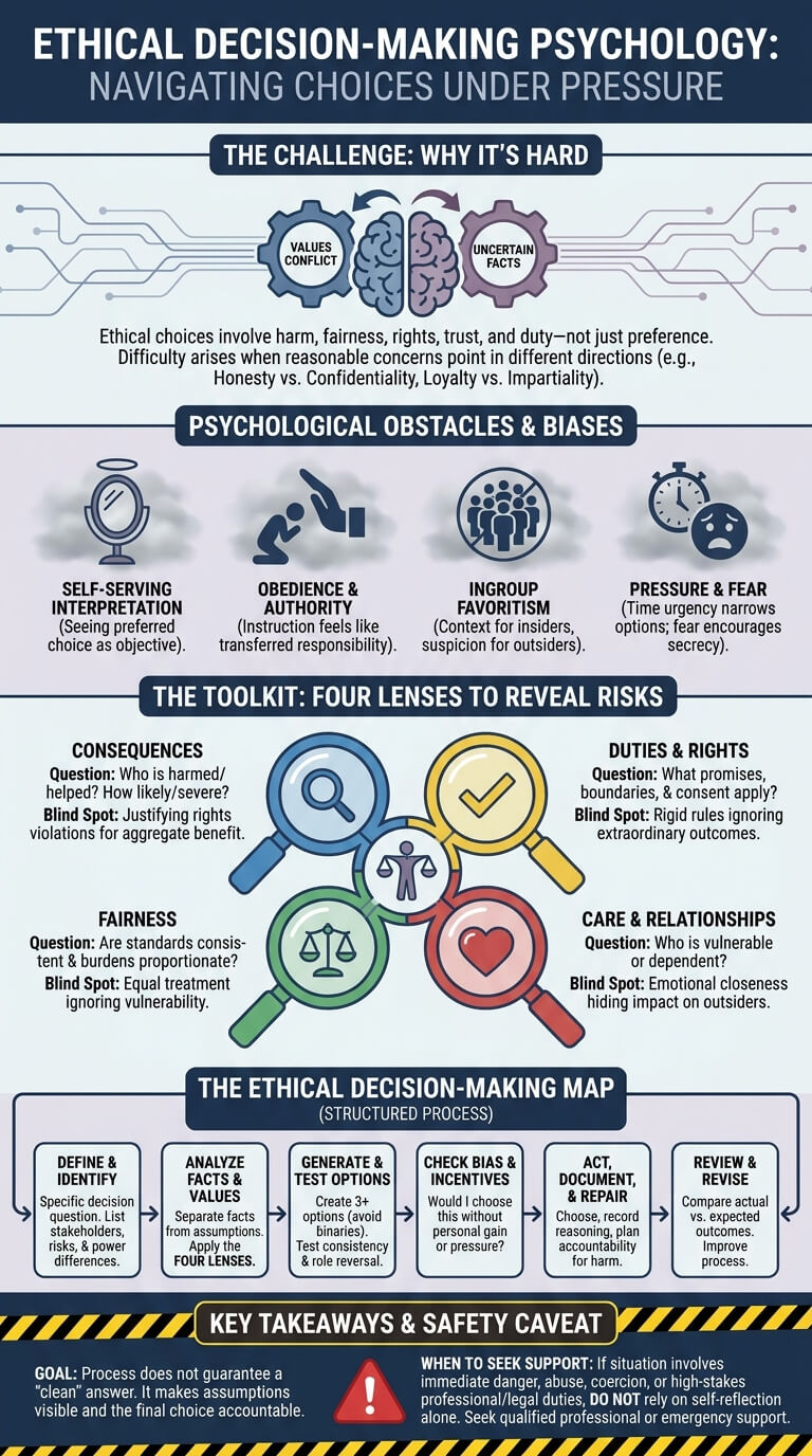 Ethical Decision-Making Psychology: 9 Steps