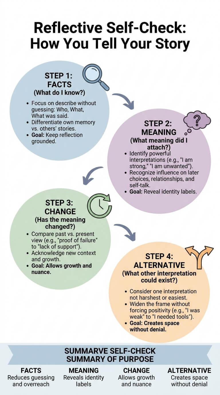 Reflective Self-Check: How You Tell Your Story