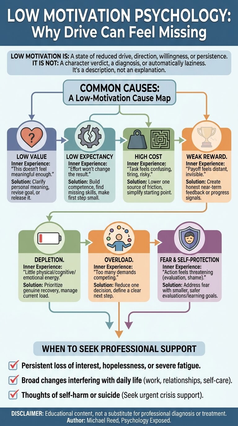 Low Motivation Psychology
