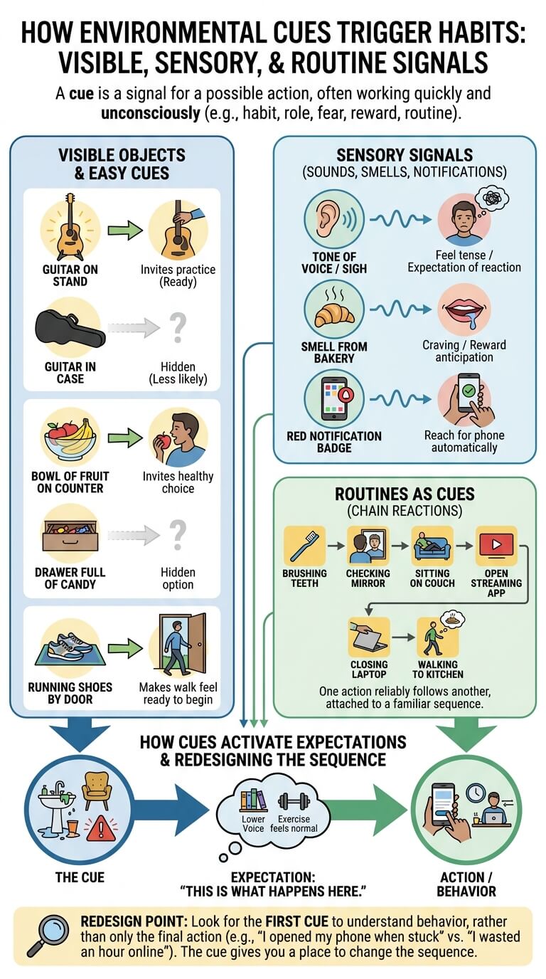 Cues: What the Environment Reminds You to Do